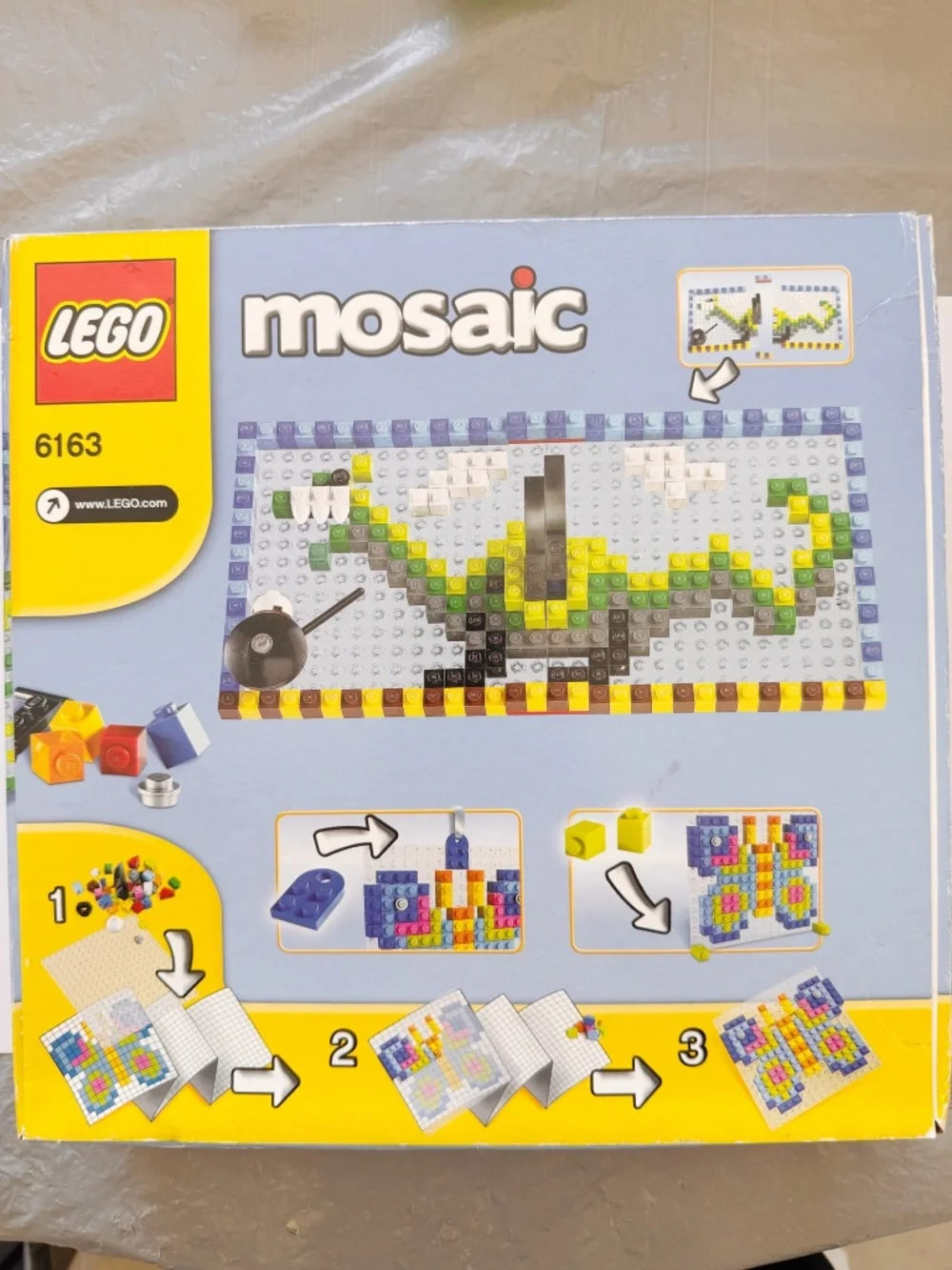 Lego 6163 mosaic